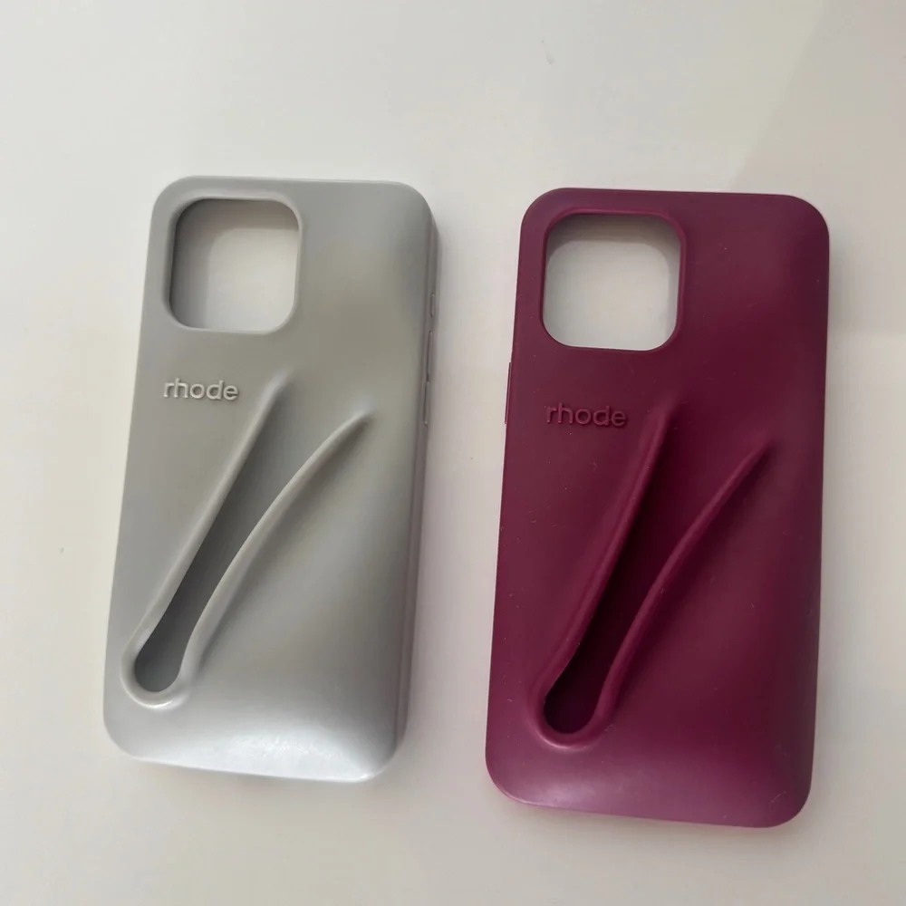 RHODE Lip Phone Case Set of 2